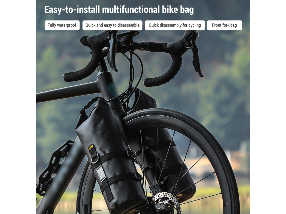 Bolsa para Bicicleta 5l com Suporte para Mountain e Road Bike