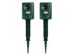 Kit com 2 espanta gatos ultrassônicos BRILVIBERA