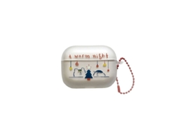 Capa Zruxe Para Airpods Pro 4 Tpu Fosco Transparente (proteção Antiqueda, Indicador Luminoso Visível)