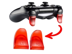 Pares De Botões L2 R2 Para Ps4 Botões De Ombro Acessórios Peças De Reposição Para Controle Ps4 Playstation 4