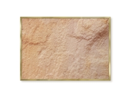 Magnetic Board Wooden Texture For The Living Room Espelharte (100x70 Cm)