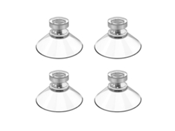 Parafusos Com Ventosa, Ventosas Roscadas Transparentes M4