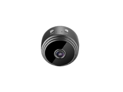 Minicâmera espiã Bestvite HD 1080p WiFi com gravação de áudio e vídeo (preta)