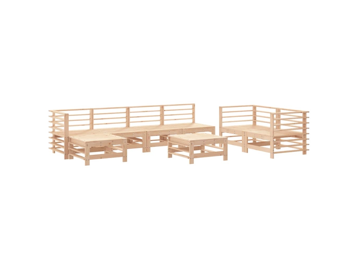 Garden Lounge Set, Garden Lounge Sets Vidaxl Marrom Madeira De Pinho (n/a)