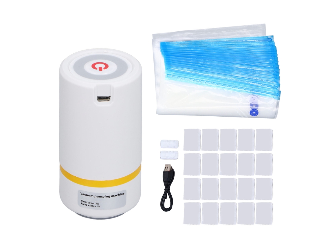 Kit De Armazenamento De Filamento 3d Com Bolsas Vácuo Bomba Automática Dessecantes E Clips Acessórios Para Impressora 3d