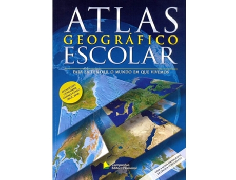 Livro Atlas Geografico Escolar de Castiglion (Português do Brasil)