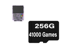 Console De Jogo Portátil, Capacidade De 512gb, Biblioteca De Jogos Extensa, 256g 41k Games Oem