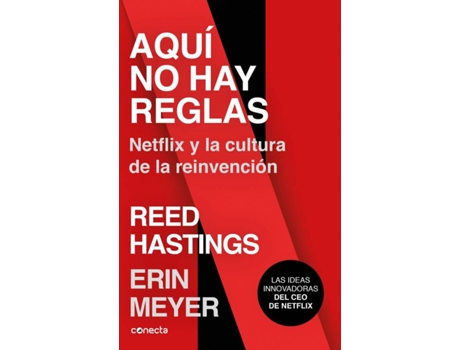 Livro Aquí No Hay Reglas de Reed Hastings (Espanhol)