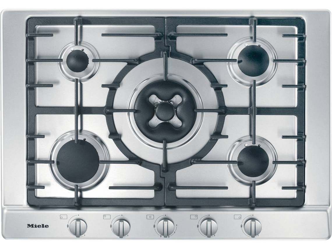 Placa de Gás MIELE KM 2034 G (Gás Natural - 75 cm - Inox)