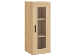 Wall Mounted Cabinet, Wall Mounted Cabinets Vidaxl Marrom Madeira Processada (n/a)
