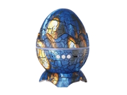Projetor de Estrelas Ovo de Dinossauro Luz Noturna com Controle Remoto e Bluetooth THANOS Blue