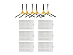 Peças Sobressalentes de Filtro Hepa de Escova Lateral para Proscenic 800T 820S