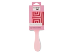 Escova de Cabelo Extra Flexível Rosa Claro BEAUTY LIST