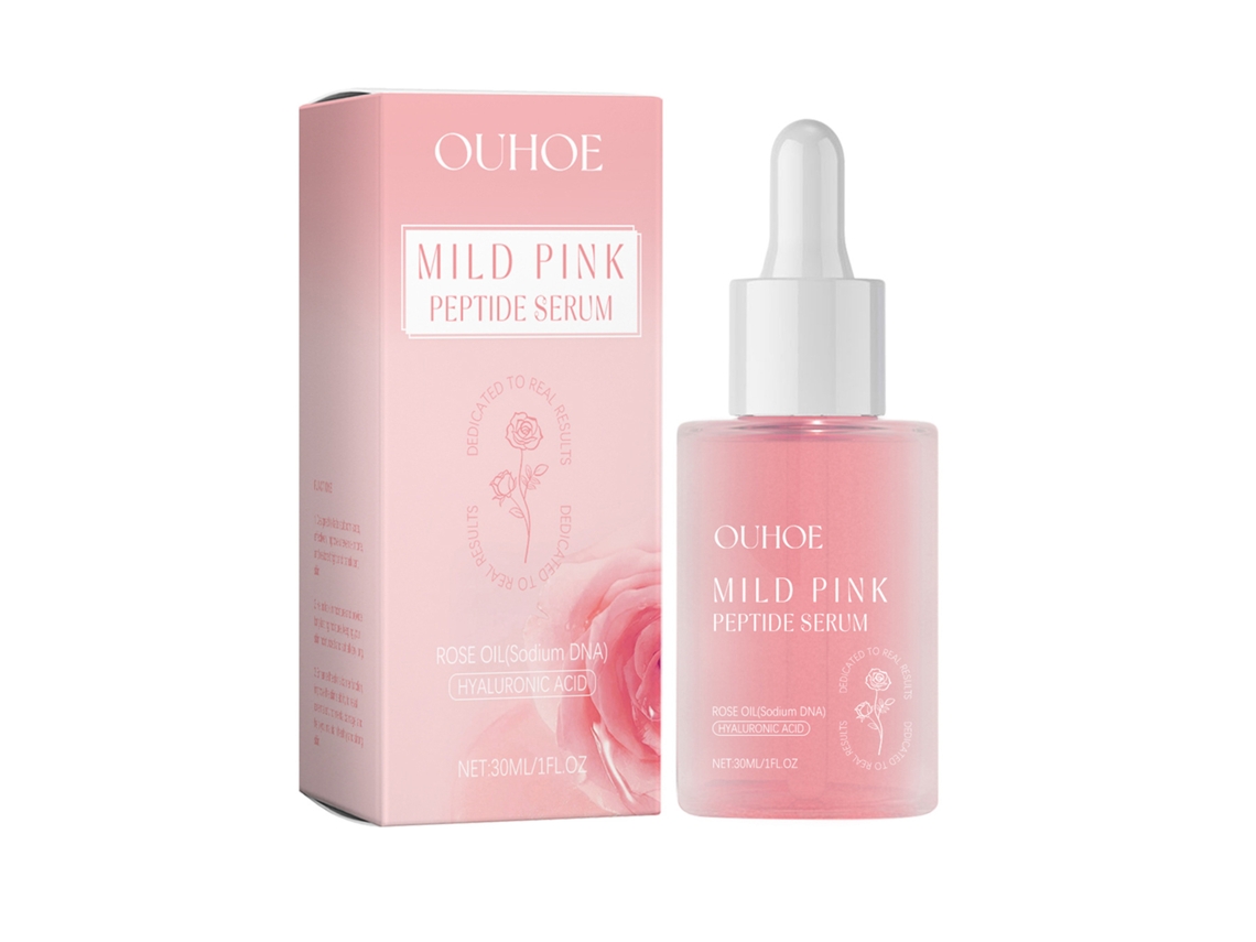Soro Facial Rosa Hidrata E Brilha Na Pele