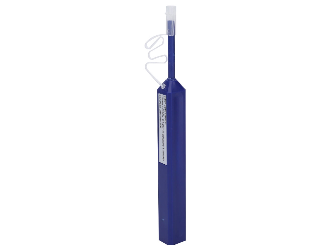 Laxiscreed Caneta De Limpeza Para Fibra Óptica, Compatível Com Interfaces Lc/mu 1,25mm, Limpa Cabos De Rede E Computadores