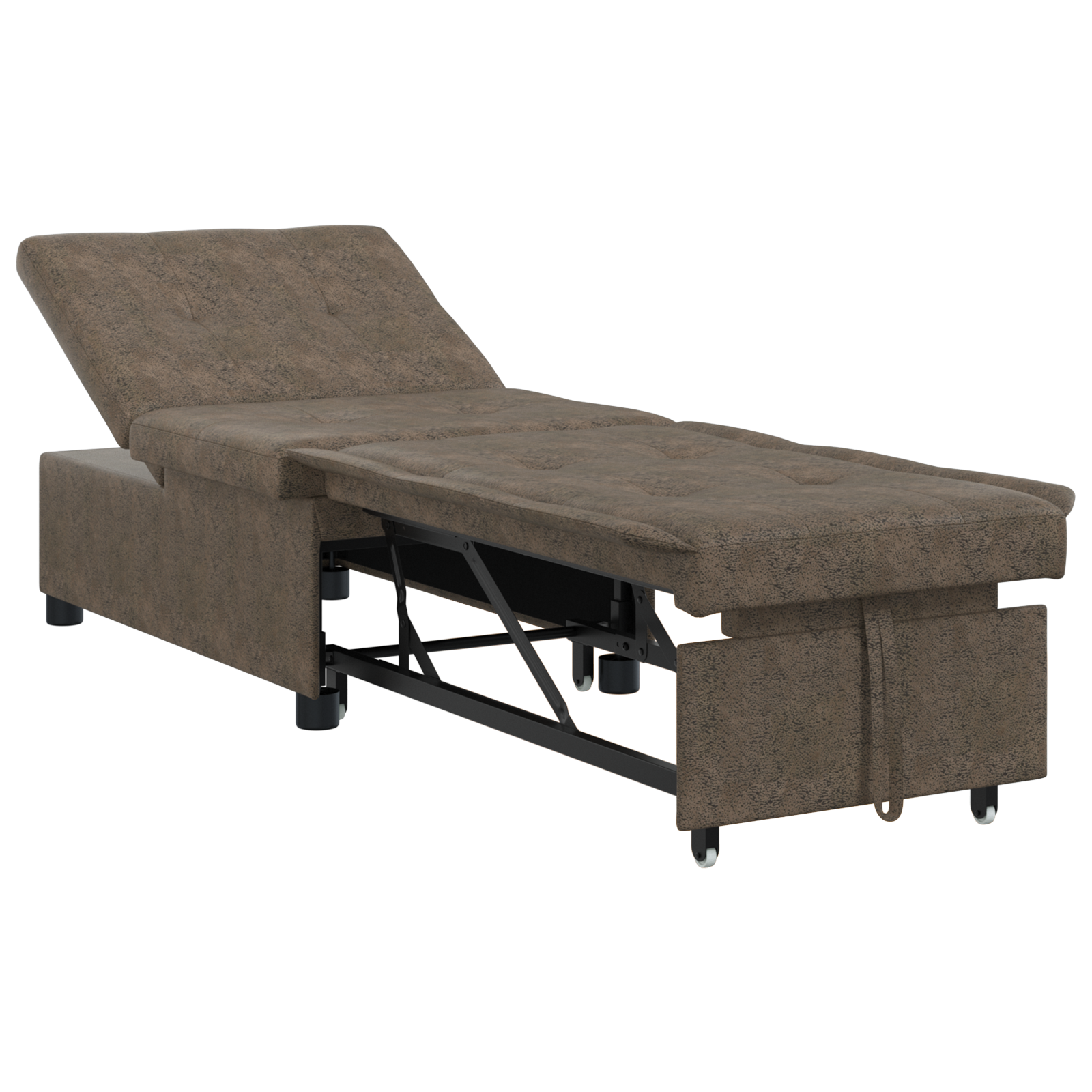 Conjunto 1 Sofá-cama Vidaxl Verde Poliéster (194 X 67 X 82 Cm)