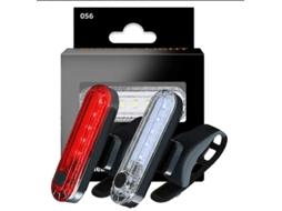 2 Lanternas Traseiras Bicicleta Usb Recarregavel 4modos Ipx8 Vermelha Yizhood