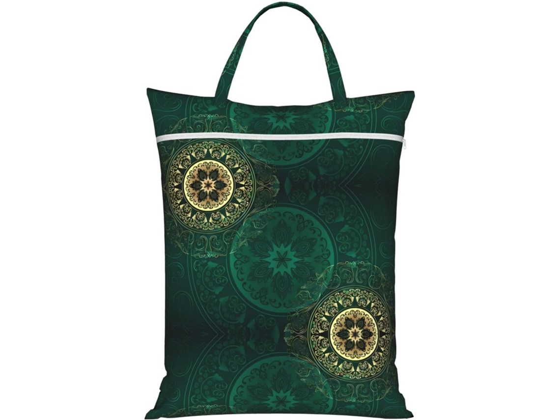 Saco De Roupa Suja Vintage Para Viagem, Com Zíper E Alça, Saco