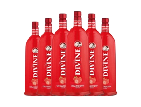 Licores GRANDS CHAIS Divine Pure Strawberry (0.7 L - 6 Unidades)