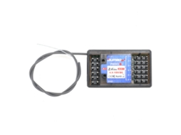Receptor Rc Dumborc P6dc de 2,4 Ghz e 6 Canais com Giroscópio para Transmissores de Rádio Rc X4, X5 e X6. MDUG (g)