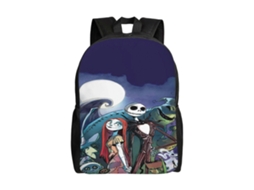 Mochila De Estudante O Estranho Mundo De Jack , Leve E Durável, À Prova Dágua E Com Alça De Ombro Ajustável (n256) Olysi Shop (d256)
