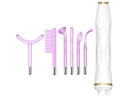 Varinha De Alta Frequência Máquina De Dispositivo Facial De Alta Frequência Com Tubos Branco Yizhood