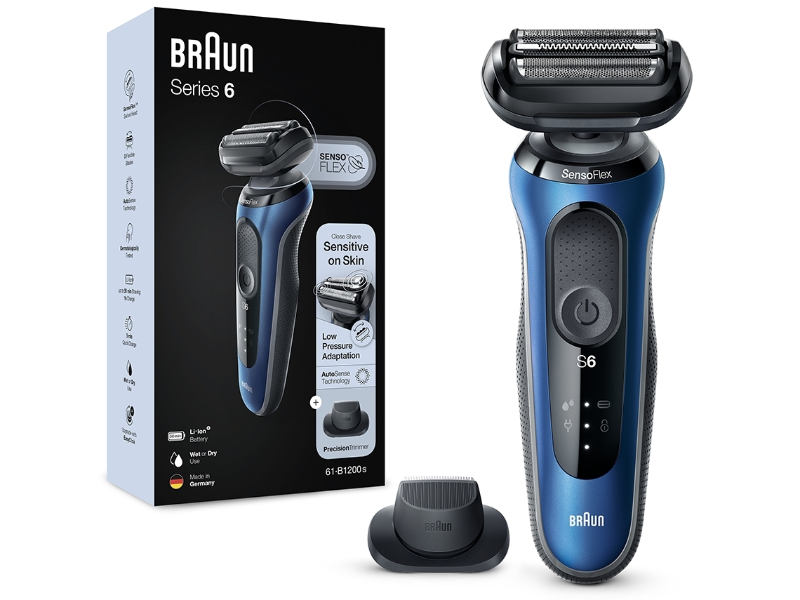 Máquina de Barbear BRAUN Shaver S6 61-B1200 S (Outlet Caixa Aberta)
