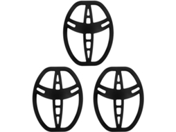 Conjunto De 3 Peças De Protetores De Bobina Para Detector De Metais Para Prática.