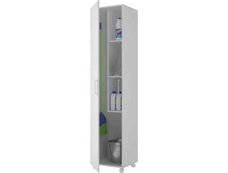 Roupeiro VEP HOME Branco (183x42x41 cm - Melamina)