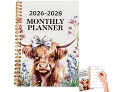 Agenda Trienal 2026-2028 50 Páginas Bloco-notas Académique