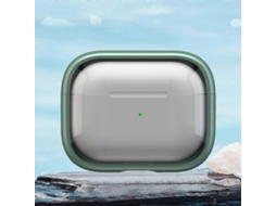Capa Híbrida De Tpu E Pc Com Suporte Para Airpods Pro 2