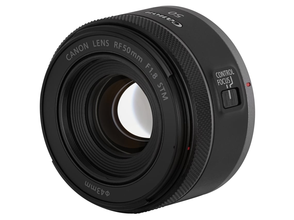 Objetiva CANON RF 50mm F1.8 STM (Outlet Caixa Aberta - Encaixe: Canon RF)