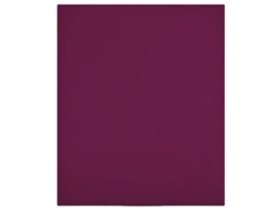 Vidaxl Lençóis Ajustáveis 2 Pcs 100x200 Cm Algodão Jersey Bordô