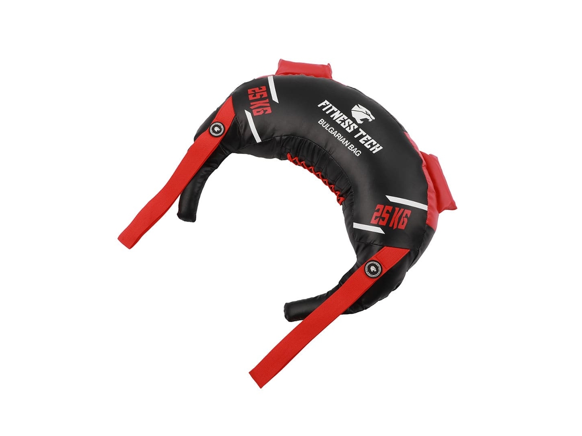 Bolsa Búlgara Premium Para Treinamento Funcional Com Alças Ergonômicas 25 Kg Fitness Tech