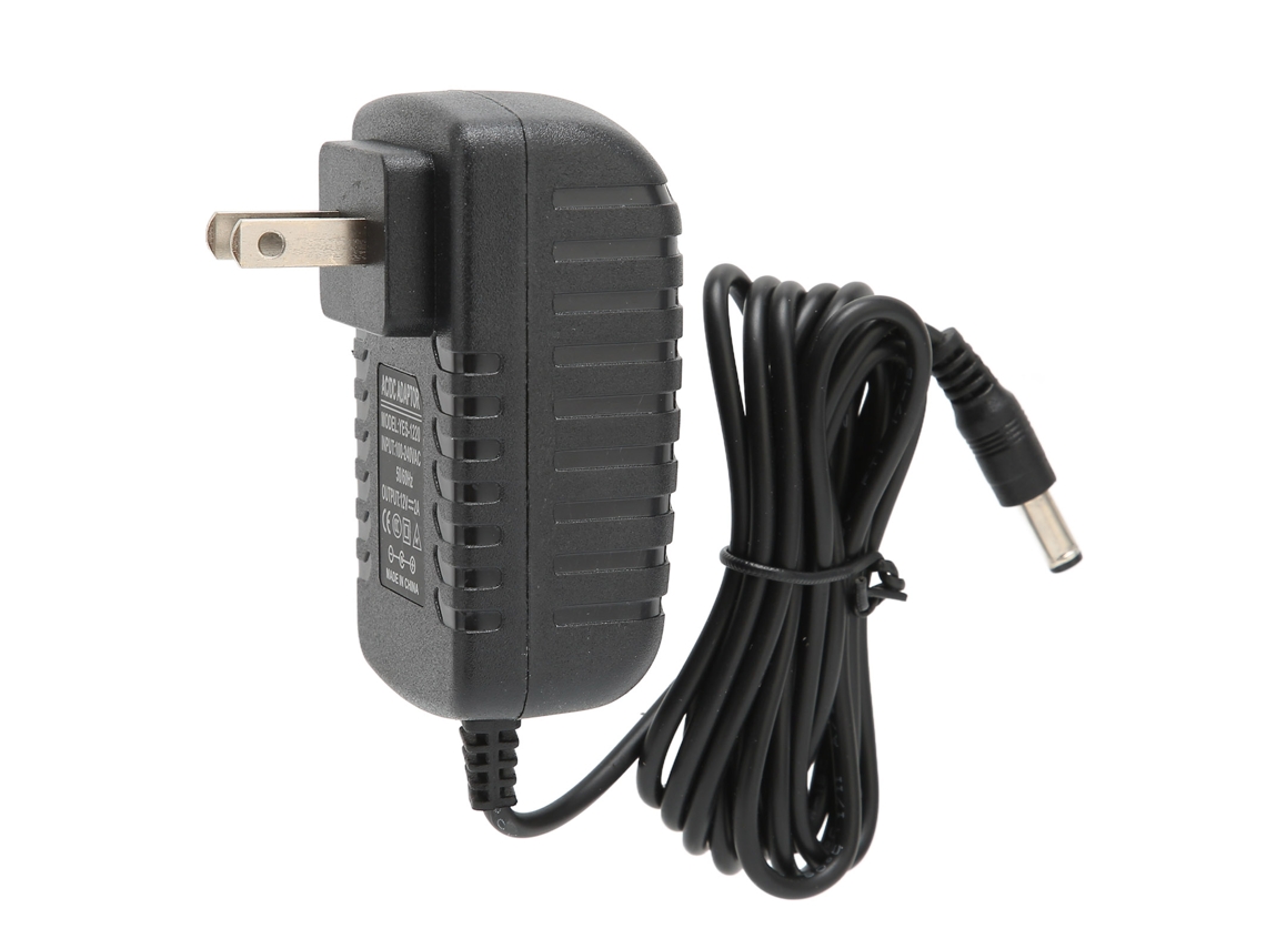 Adaptador de Corrente Mini de 12 V e 1 A com Proteção contra Interferências e Sobretensão, Tomada Americana | S/MARCA