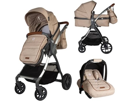 Carrinho de Bebé Trio COCORELLE Acero (Bege)