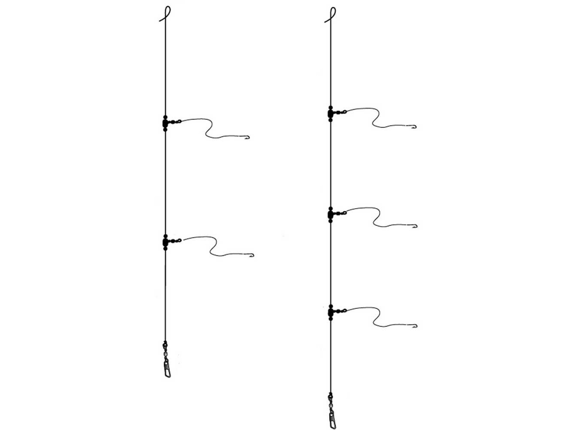 Hooks Tied Hook Surf 3 Prateado 4Ragot