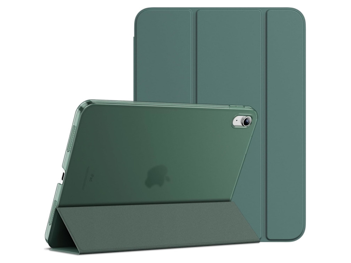 Capa Rígida Fina Com Suporte Para Ipad A16 De 11/10 Geração 2025/2022, Azul-névoa