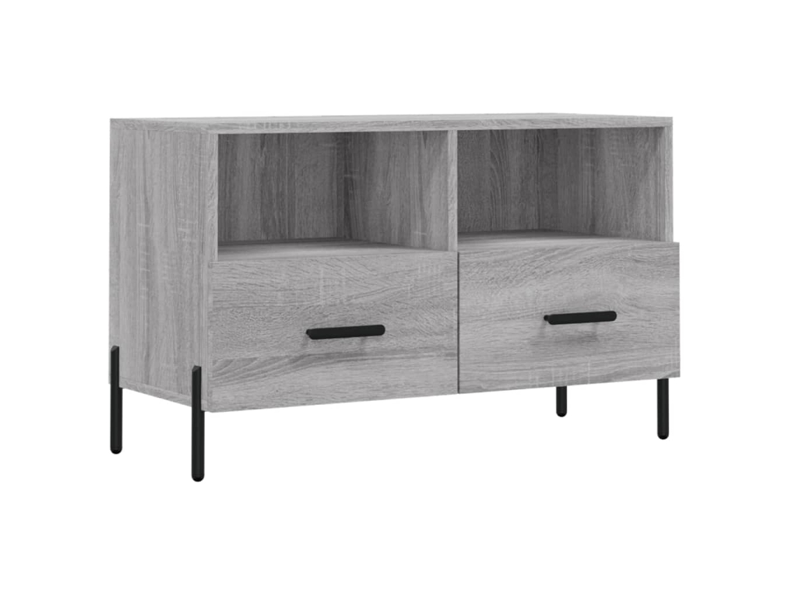 Tv Cabinet, Tv Cabinets Vidaxl Cinzeto Madeira Processada (n/a)
