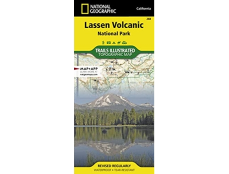 Livro Lassen Volcanic National Park Map National Geographic Trails Illustrated Map 268 de National Geographic Maps (Inglês)
