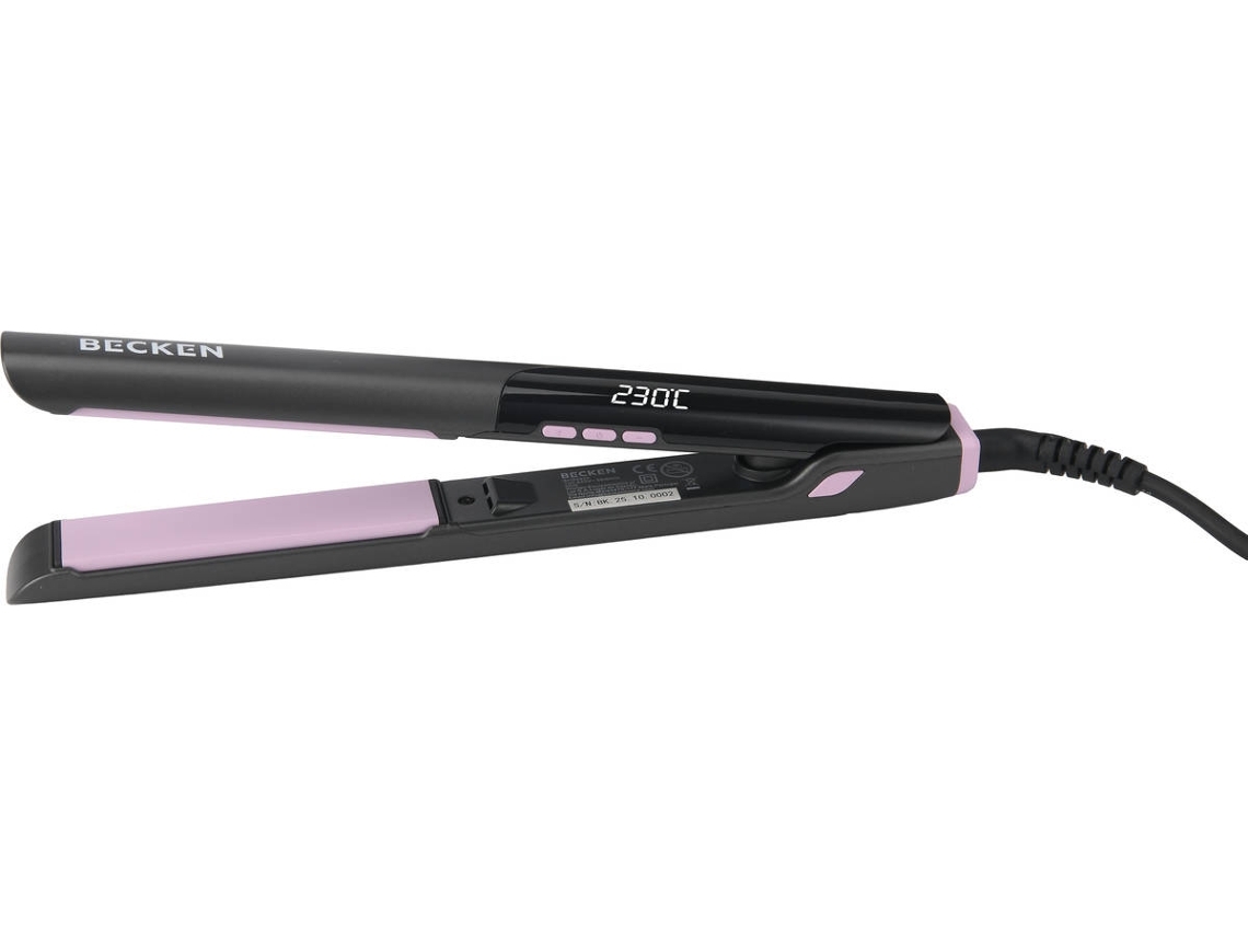 Alisador de Cabelo BECKEN BHS9925 (Outlet Grade A - Cerâmica -150-230 ºC)