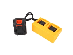 Kit Adaptador de Tomada Conversora de Bateria para Ferramentas Elétricas Serra Lava-roupas Ventilador de Carro Cortador de Grama Plugue UE