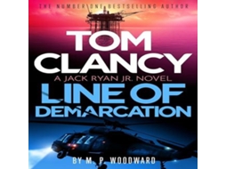 Livro Tom Clancy Line of Demarcation de MP Woodward (Inglês)