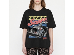 Rockinstone Back To The Future Movie Great Scott Black Adult T-shirt Size:l