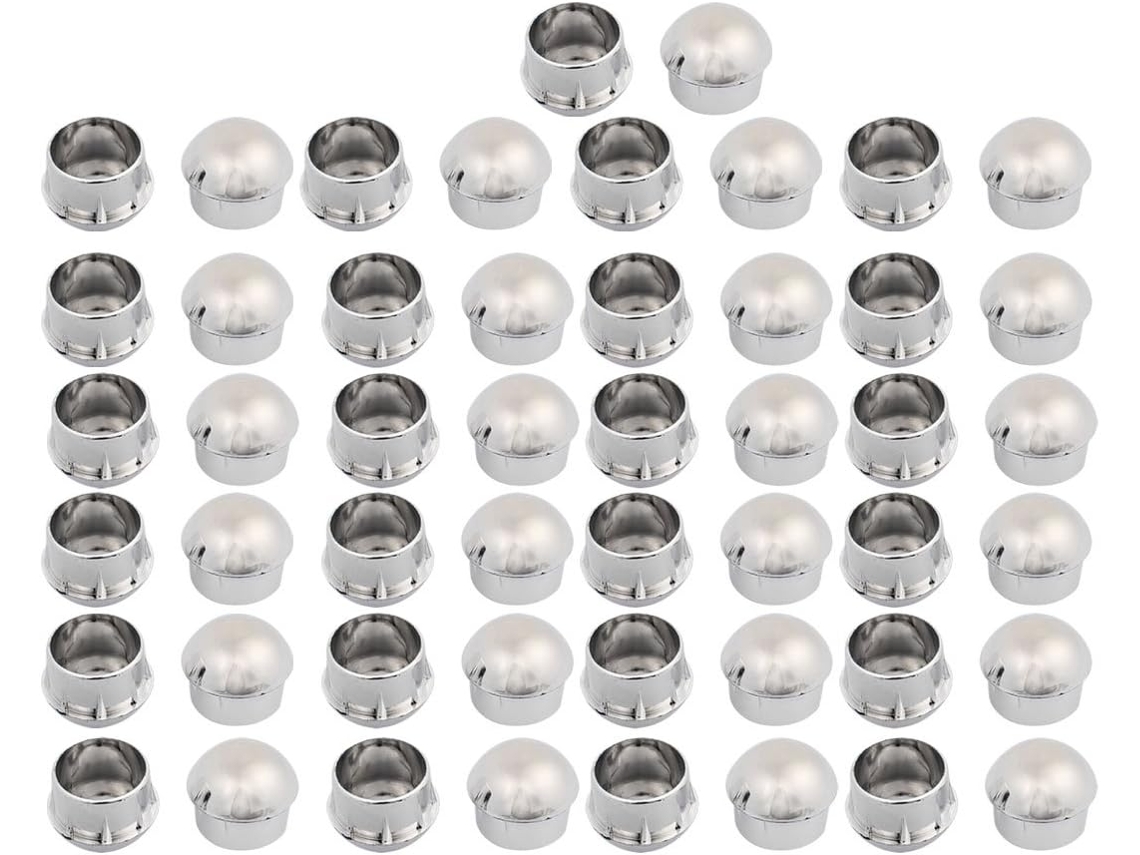 Conectores de Cabo Redondos Plástico para Móveis, Tampas Furo 32mm Diâmetro, 50 Peças CHABERLU