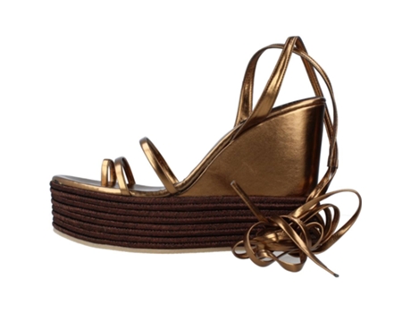 Sapatos de Mulher JEFFREY CAMPBELL Layered Dourado (39)