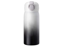 Garrafa Térmica De Aço Inoxidável Com Uma Mão, Copos De Vácuo Abertos, Caneca De Viagem Portátil Brilvibera