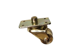 Rodízios para Piano com Rodas Duplas, Acessórios Giratórios, Rodízios Móveis para Pianos Verticais, Carrinhos Resistentes, Móveis, Dourada AQUAFORGE