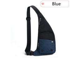 2026 Bolsa Bandolera Masculina Impermeável para Esportes e Camping (azul) S/MARCA