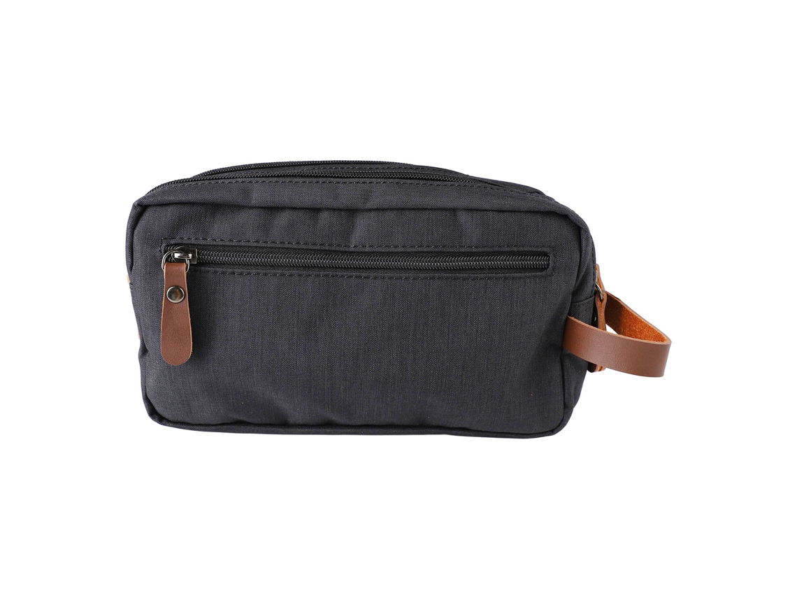 Bolsa de Maquiagem de Duas Camadas com Malha Grande S/MARCA